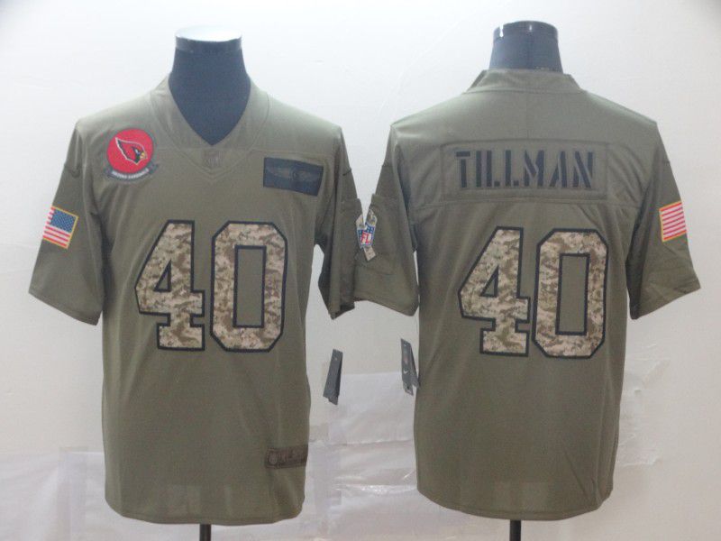 Men Arizona Cardinals #40 Tillman Nike 2019 Olive Camo Salute to Service Limited NFL Jerseys->indianapolis colts->NFL Jersey